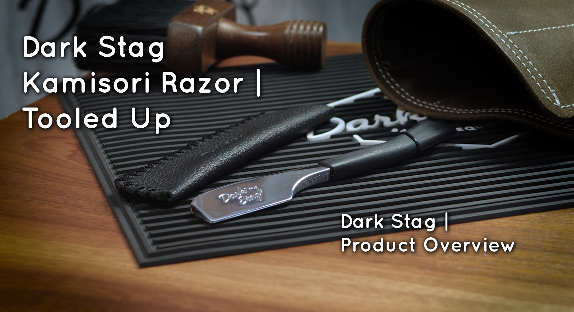 Dark Stag Kamisori Straight Razor - Pelosi Labels