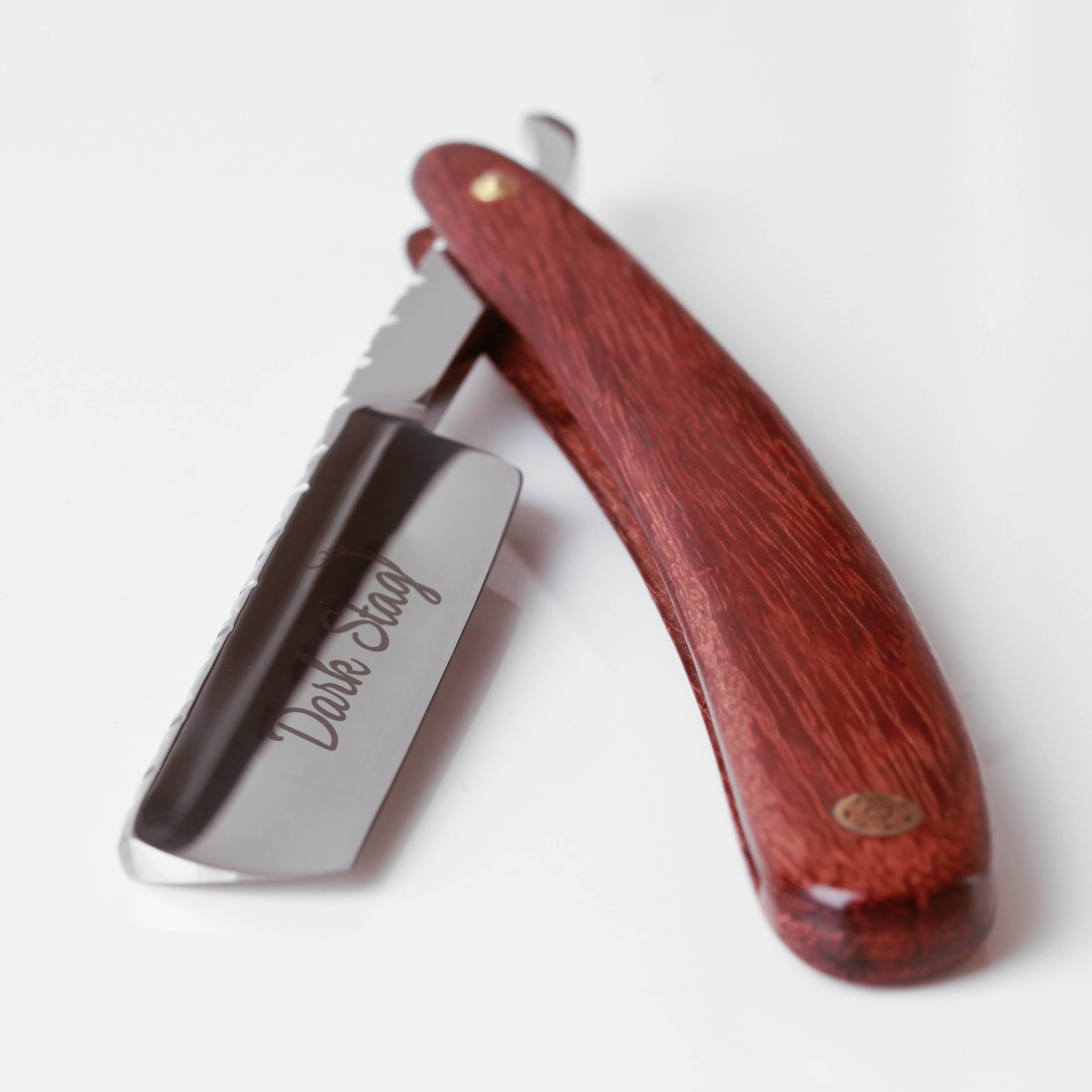 Dark Stag Cut Throat Razor - Pelosi Labels